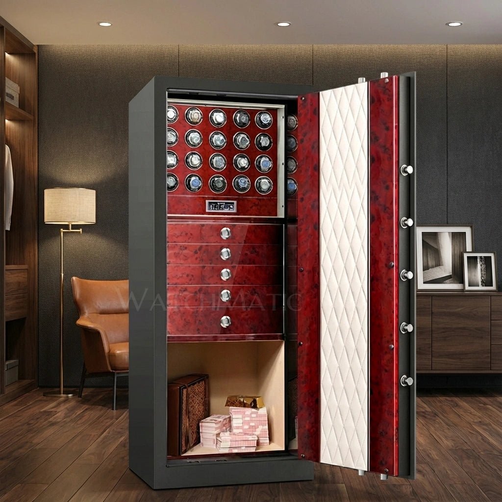 WatchMatic Titan Vault Series – Watch Winder Safe Box - WatchMatic