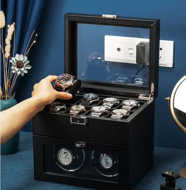 Strix Trunk Double Watch Winder - WatchMatic
