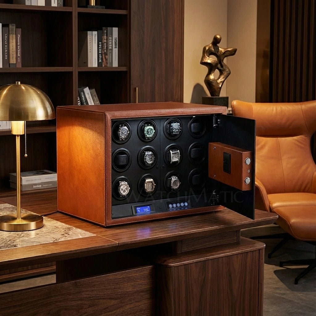 WatchMatic Iron Shield Series - Watch Winder Safe Box - WatchMatic