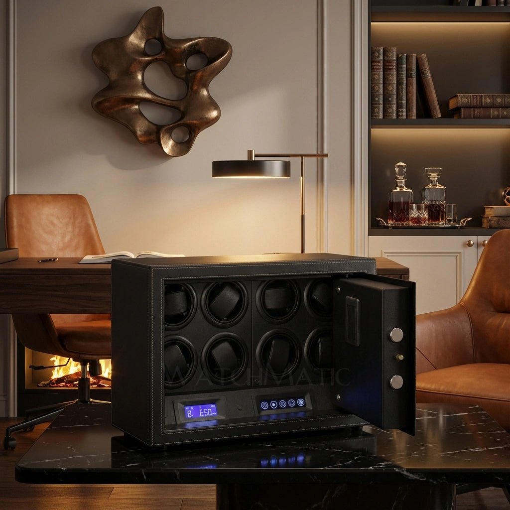 WatchMatic Iron Shield Series - Watch Winder Safe Box - WatchMatic