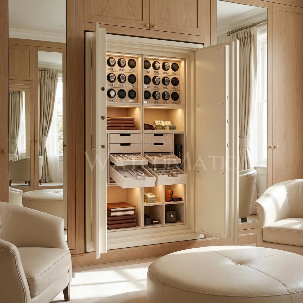 buy Sovereign™ Pure Cabinet – Dual Door Watch Safe at WatchMatic with free shipping