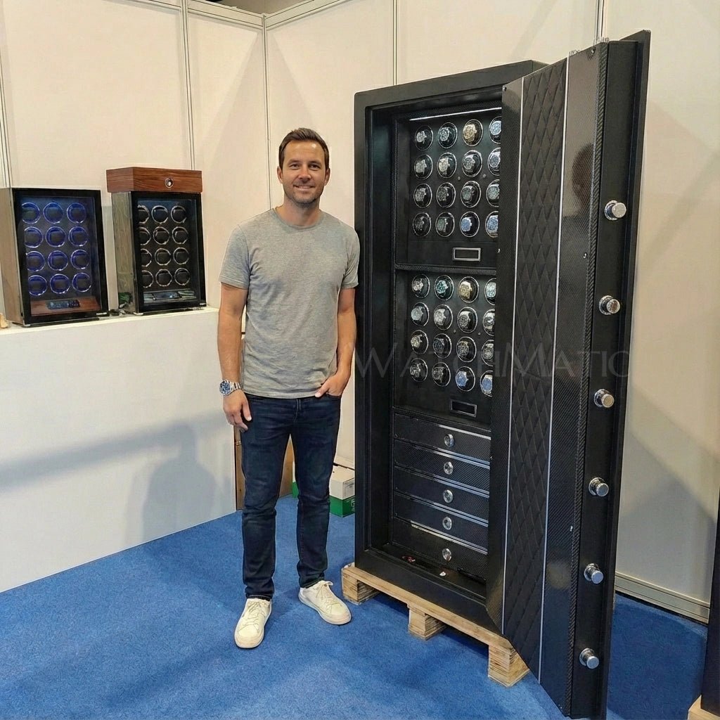 WatchMatic Titan Vault Series – Watch Winder Safe Box - WatchMatic