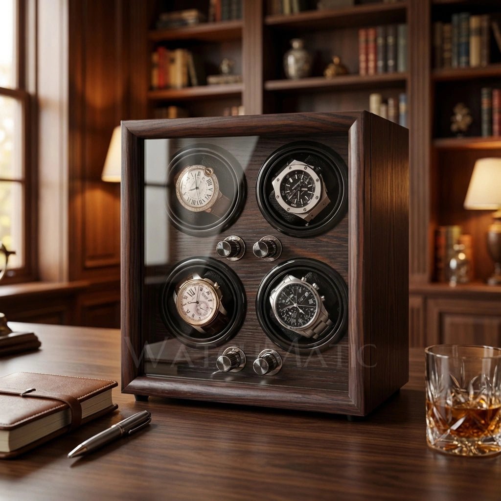 buy Verlor Quad Watch Winder at WatchMatic with free shipping